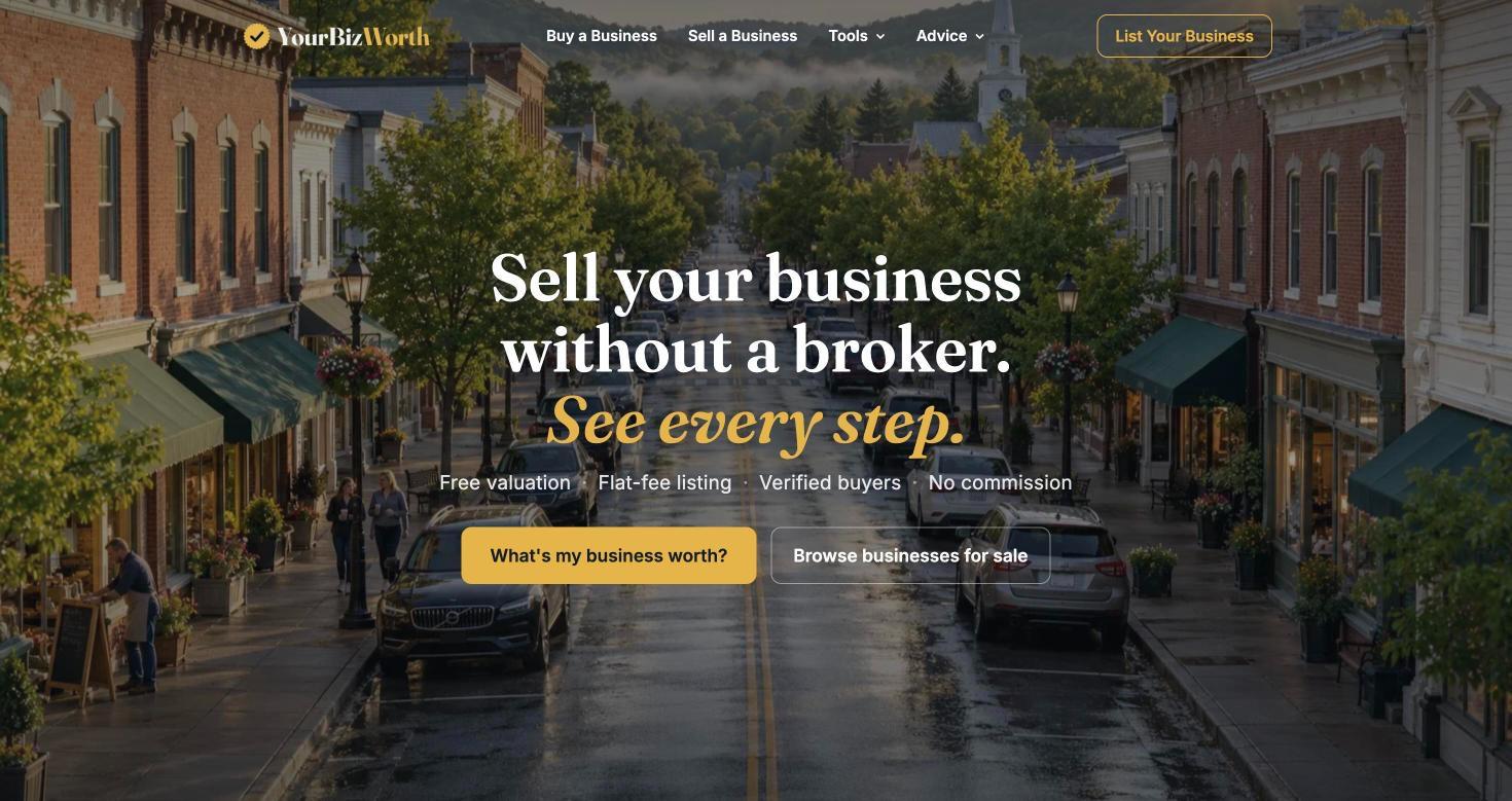 YourBizWorth screen